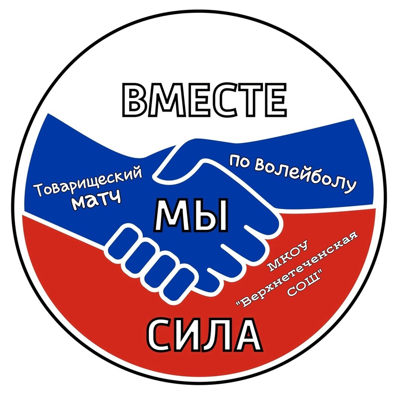 Товарищеский матч по волейболу.